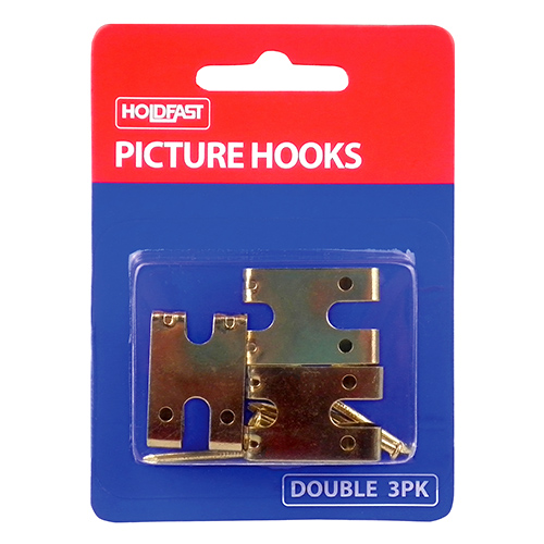 HOLDFAST PICTURE HOOKS DOUBLE