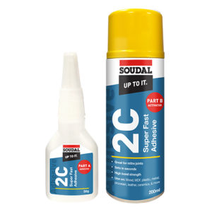 Soudal 2C Super Fast Adhesive 200ml