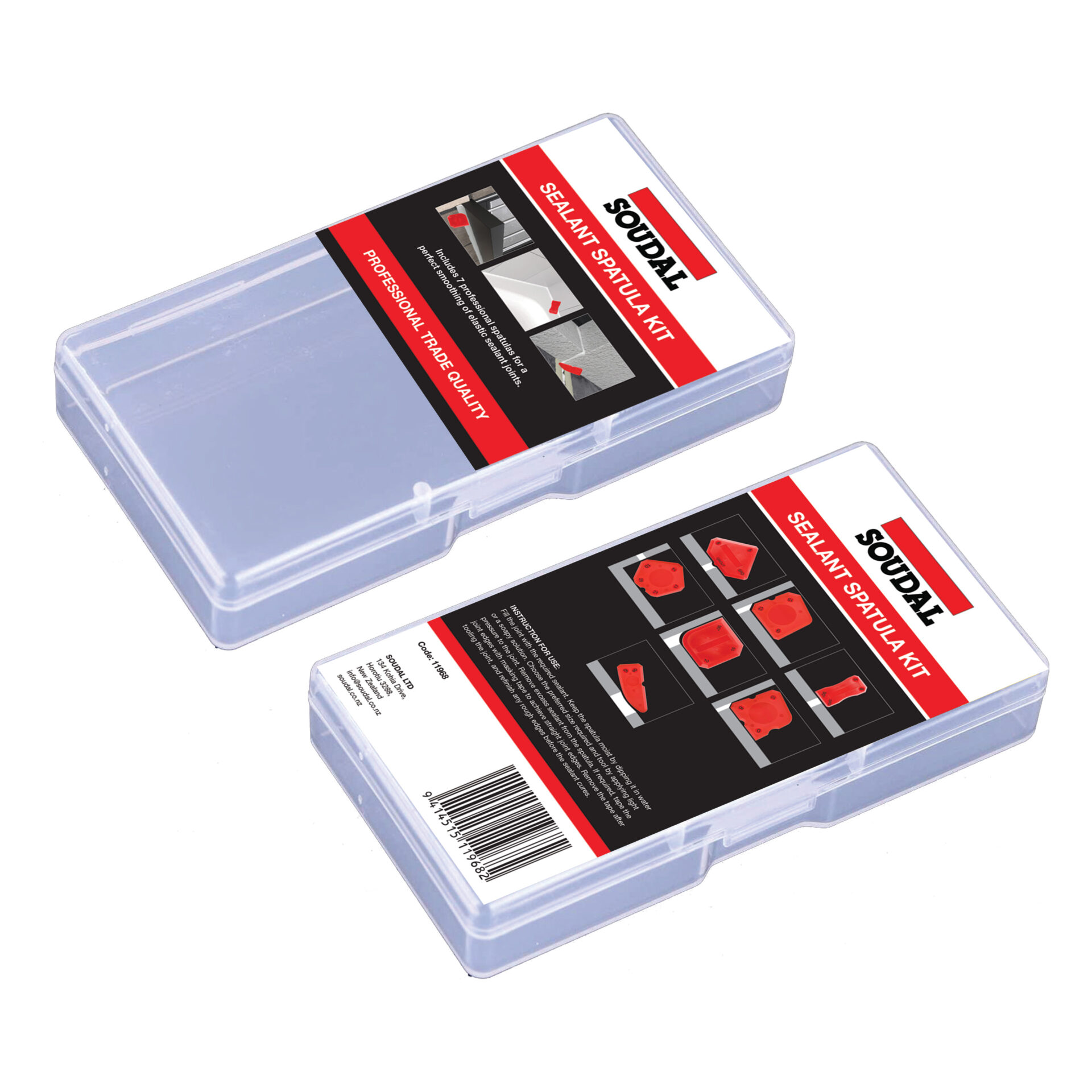 SOUDAL SEALANT SPATULA KIT