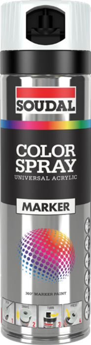 157389-Color Spray Marker Paint - White