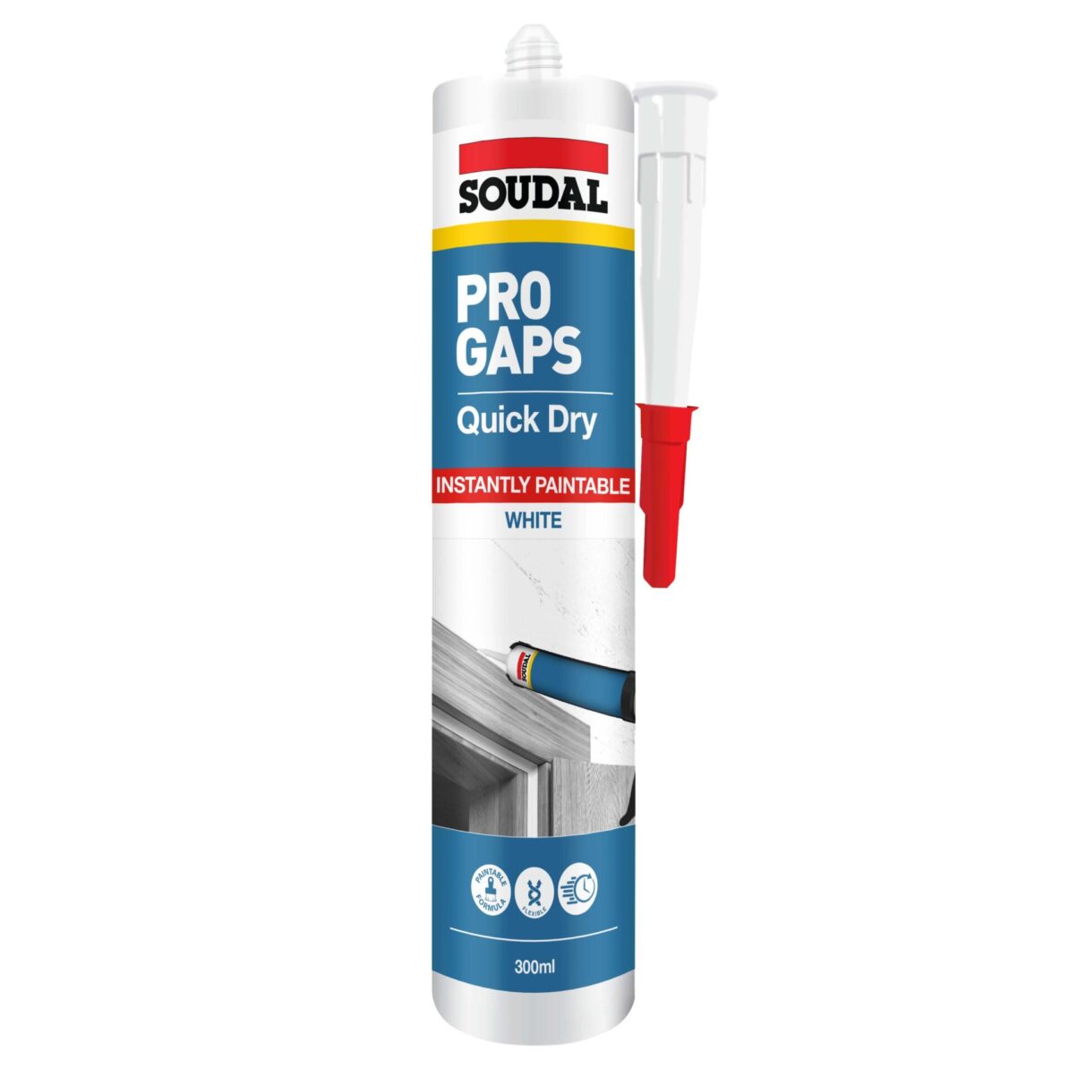 soudal pro gaps quick dry instantly paintable