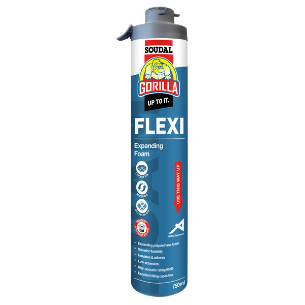 Gorilla Flexi Expanding Foam Click & Fix