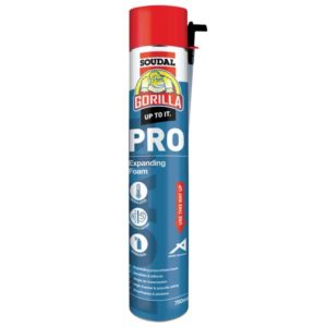 gorilla pro expanding foam aerosol