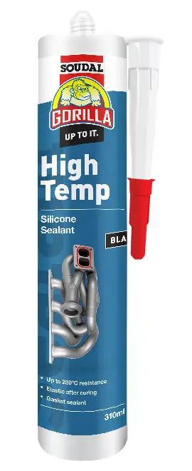 Gorilla High Temp Silicone Sealant, Automotive Sealants