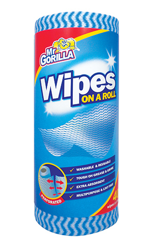 Mr Gorilla Wave Wipes, Cleaning Products, Hardware