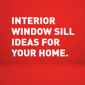 Interior window sill ideas for your home