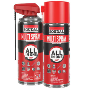 Soudal Multi Spray All in One aerosol can
