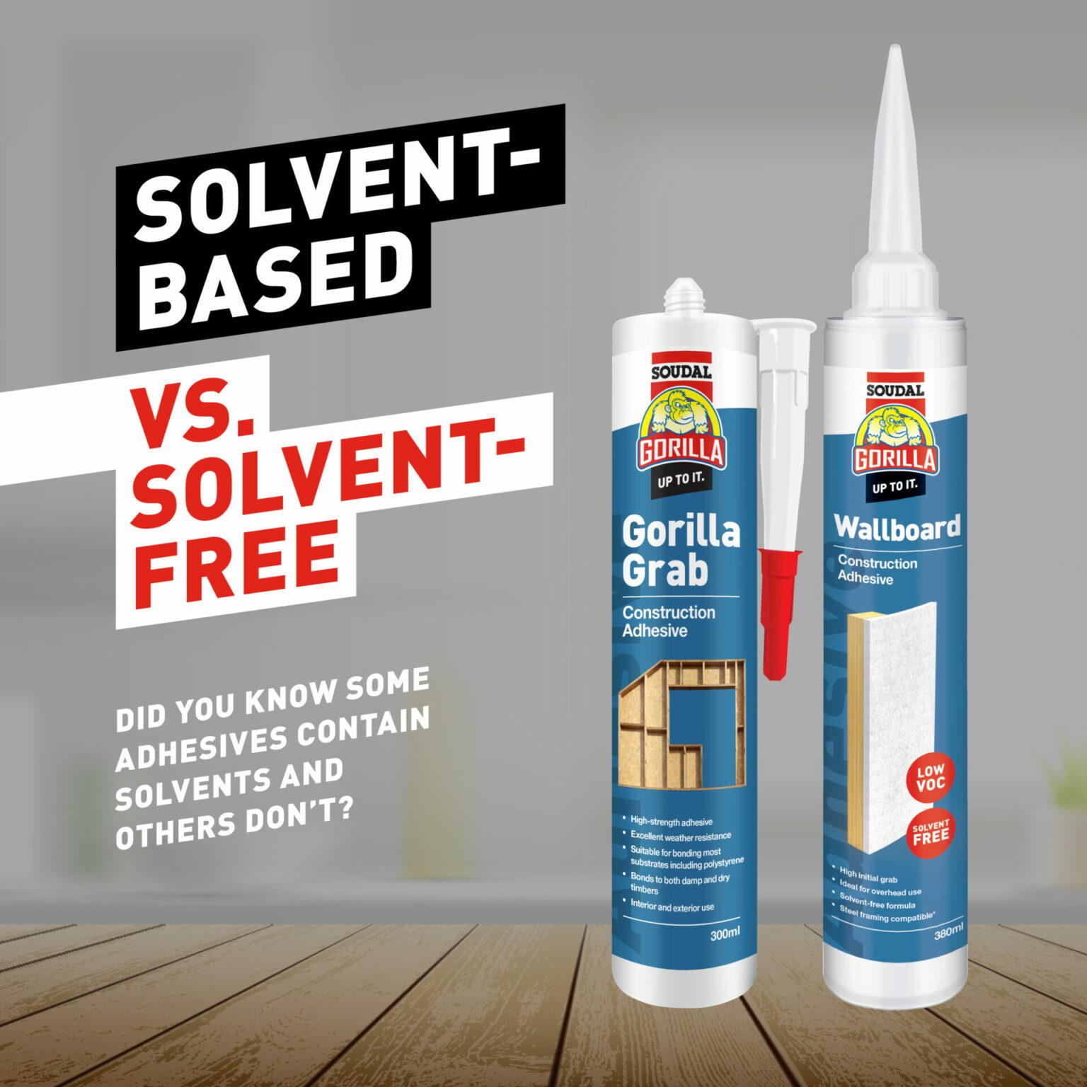 Solventbased vs. Solventfree Soudal NZ