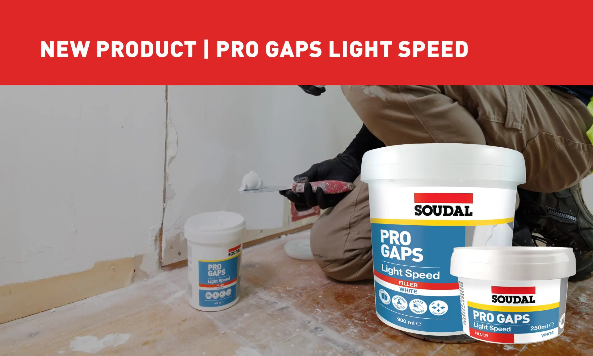 Pro Gaps Light Speed Main Merchants of Soudal Product Range