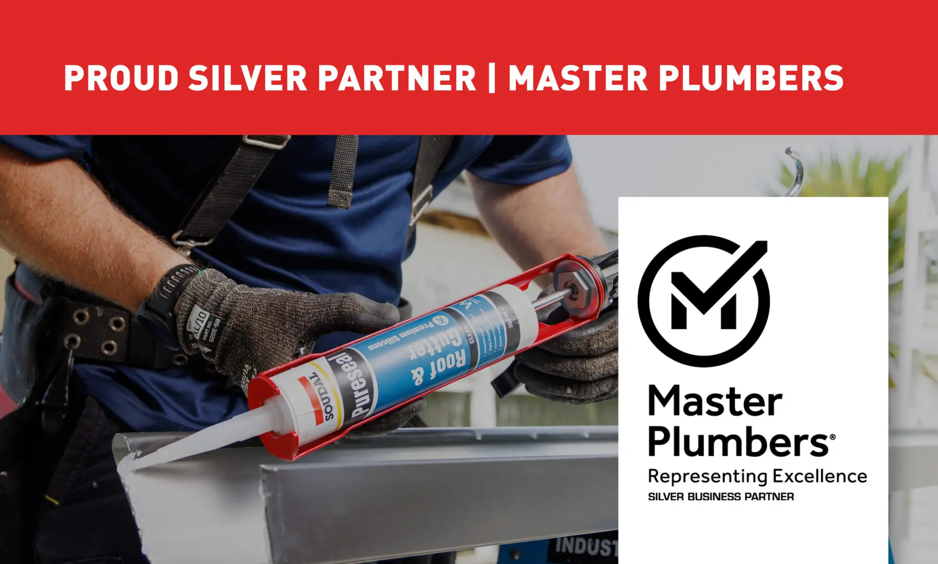 MasterPlumbers Silver Partner Main Merchants of Soudal Product Range