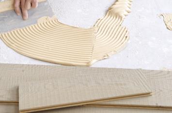 flooring installation adhesives
