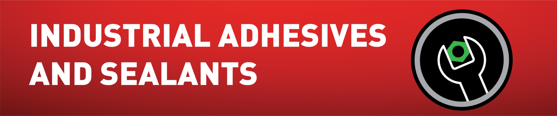 industrial sealants and adhesives banner