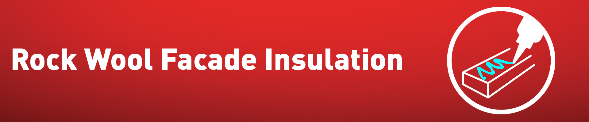 rock wool facade insulation Banner